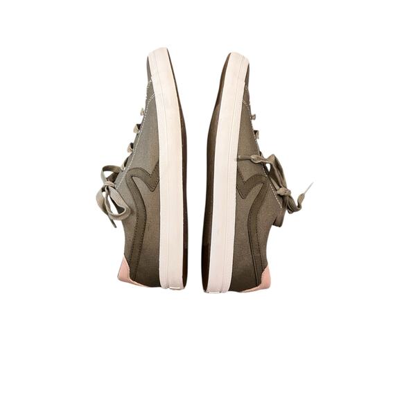 Sperry Top Sider Seacycled Sandy Lace-Up Sneaker Olive Green Size 12 - Picture 5 of 9